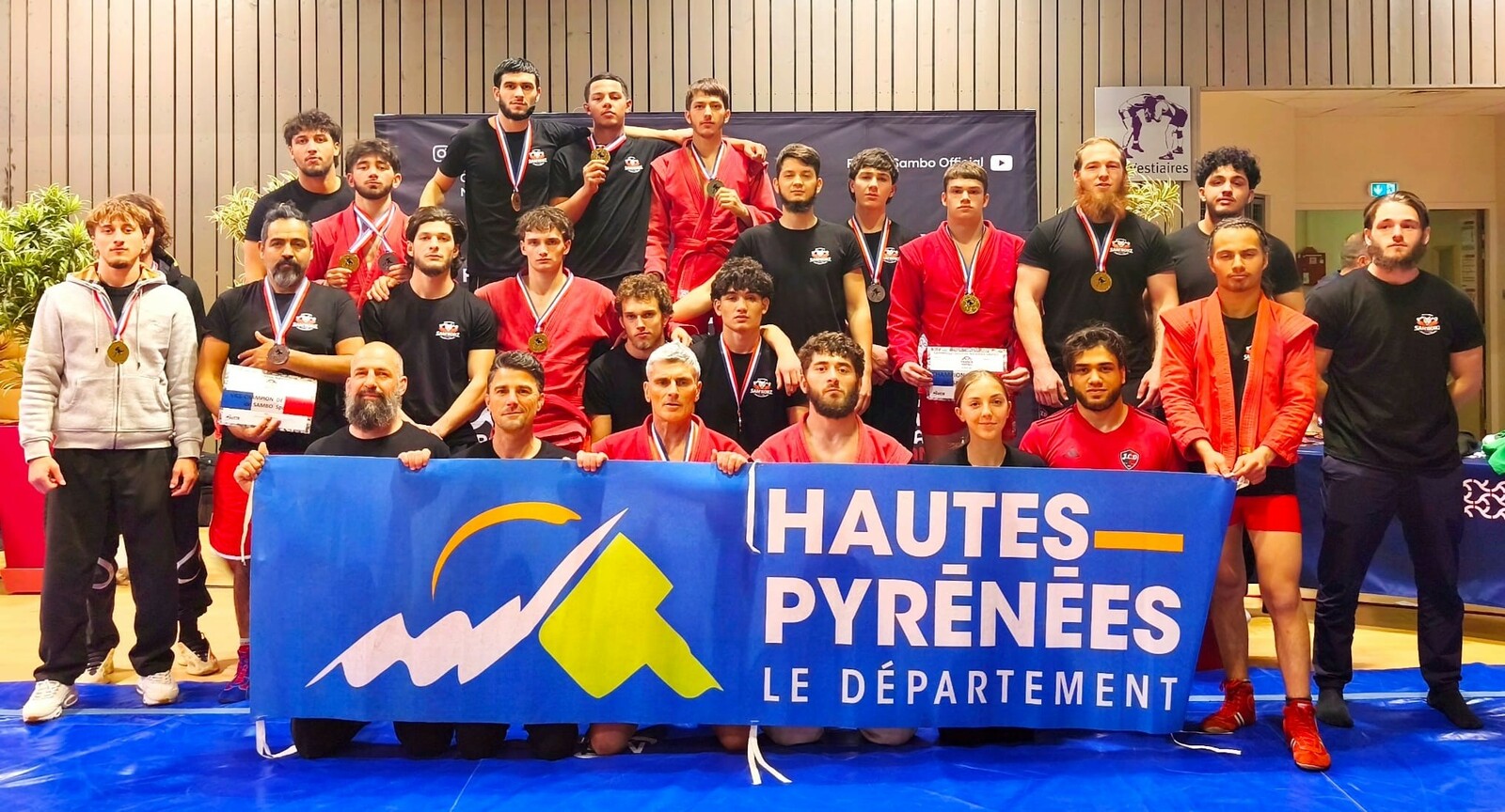 Résultats Championnat de France sambo sportif Cadets/Espoirs/Seniors Ceyrat 28 mars 2026