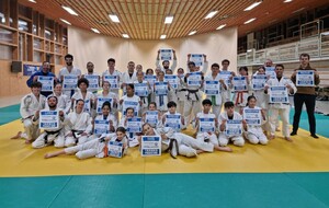 Distribution Dossards Tarbes Pyrénées Judo 9 et 10 décembre 2024