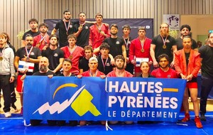 Résultats Championnat de France sambo sportif Cadets/Espoirs/Seniors Ceyrat 28 mars 2026