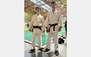 Basile Biet (-46kg) et Abdallah Iakini (-60kg)