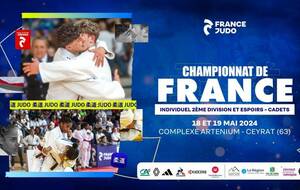 Championnat de France 2ème division Cadets et Espoirs Ceyrat 2024