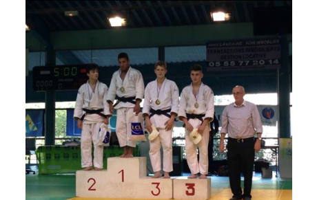 Résultats Tournoi National Cadets Limoges 10 octobre 2015