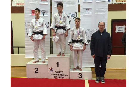 Résultats Tournoi Régional Cadets et Inter-Régional Minimes Moissac 16 et 17 janvier 2016