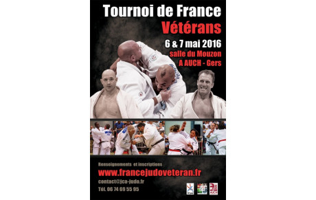 Résultats Tournoi de France vétérans Auch 7 mai 2016