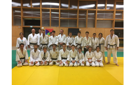 La section jujitsu du Tarbes Pyrénées Judo en pleine forme