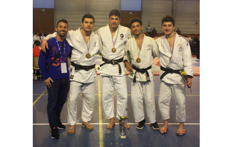 L'équipe juniors du Tarbes Pyrénées Judo qualifiée pour le championnat de France