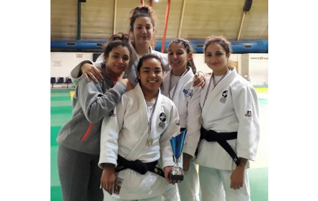 Selma Anduran qualifiée avec le Judo Rodez Aveyron pour le championnat de France par équipes cadettes